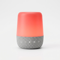Last inn bildet i Gallery Viewer, Bamy S2 white noise-maskin med rosa nattlys mot hvit bakgrunn
