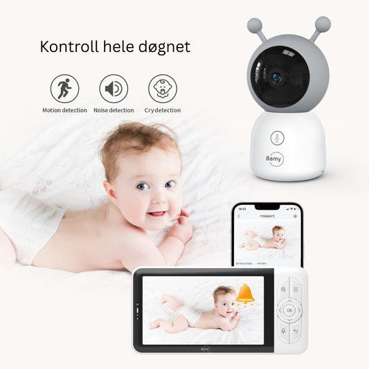 Bamy Baby Monitor med kamera